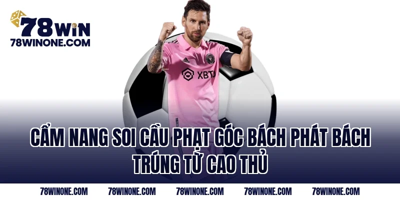 Cẩm nang soi cầu phạt góc bách phát bách trúng từ cao thủ